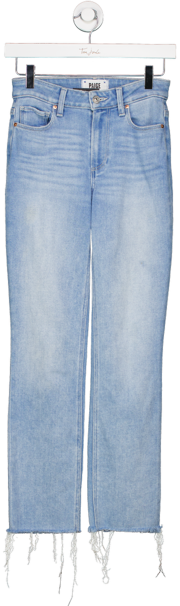 PAIGE Blue Cindy Straight leg Jeans W23