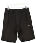 Off-White Black Wave Diag Sweatshorts, size UK S — front