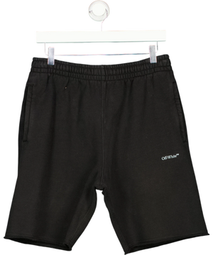 Off-White Marker Arrows Sweat Shorts Black/Blue UK S