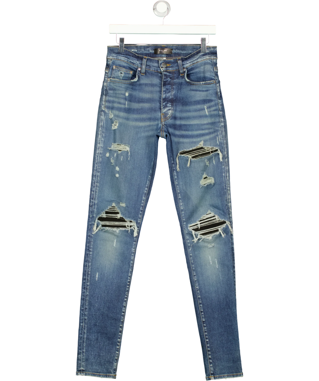 Amiri Blue MX1, size W30 — front