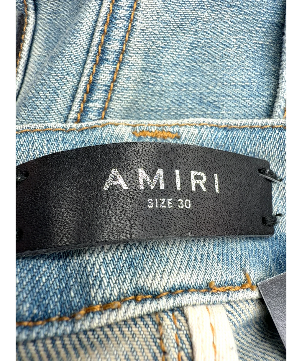 Amiri light blue MX1 Jean, size W30 — detail