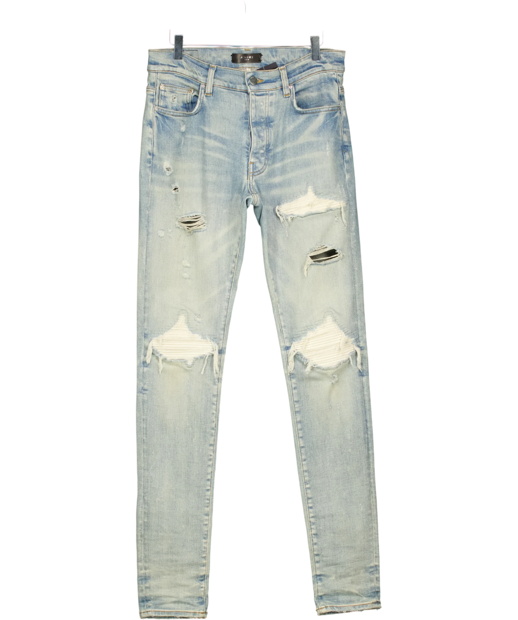 Amiri light blue MX1 Jean, size W30 — front