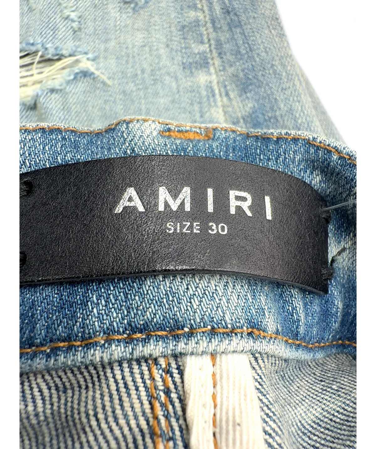 Amiri Blue Colour, size W30 — detail