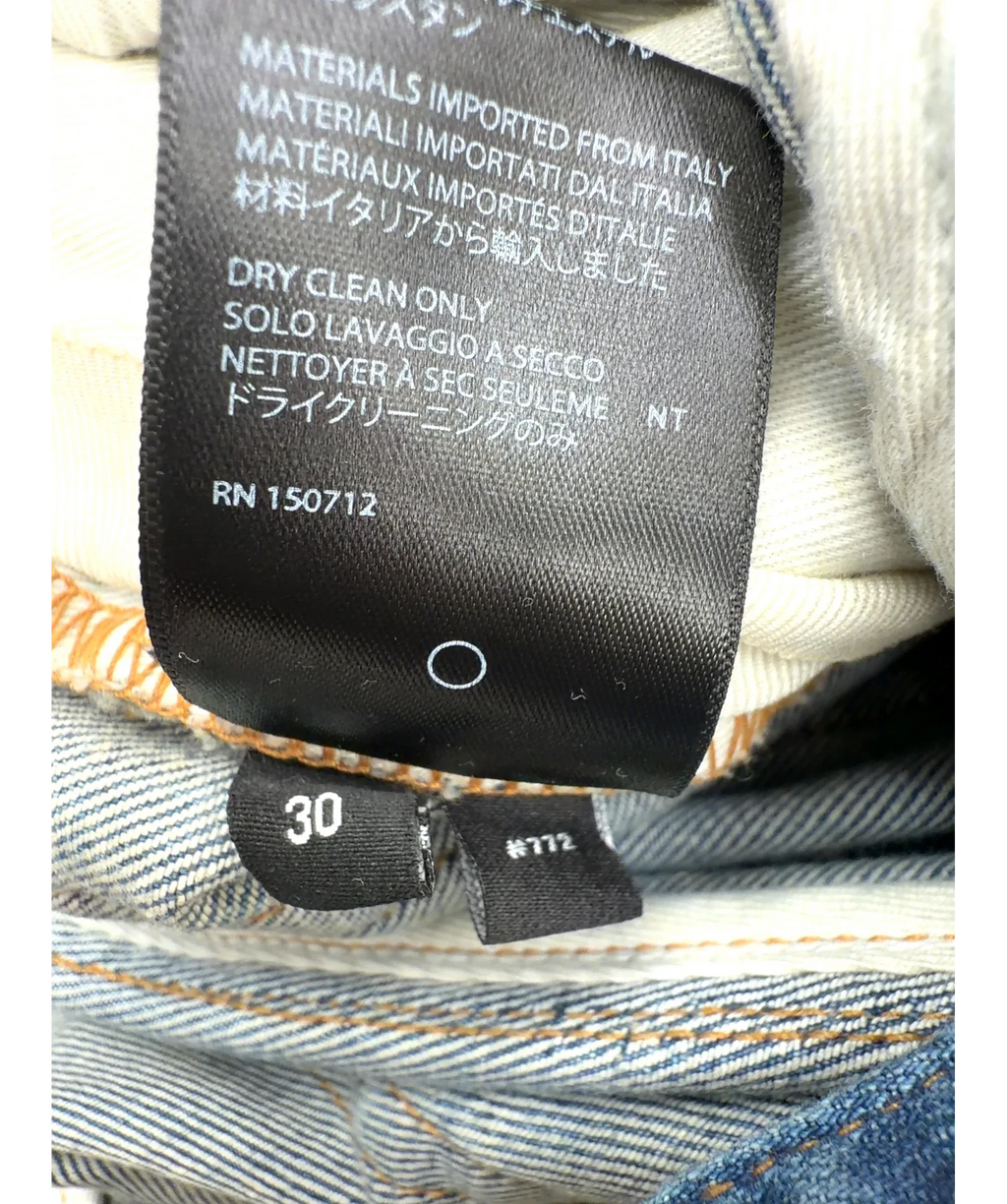 Amiri Blue Colour, size W30 — fabric detail