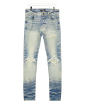 Amiri light blue MX1, size W31 — front