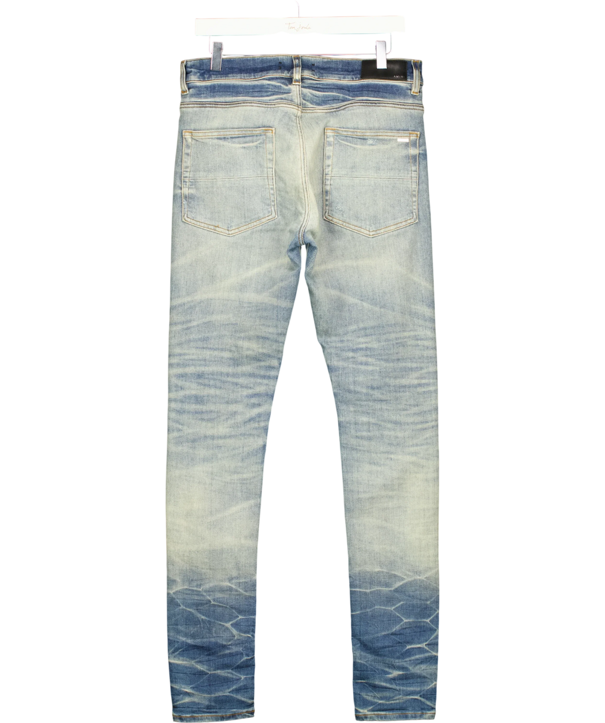 Amiri light blue MX1, size W31 — back