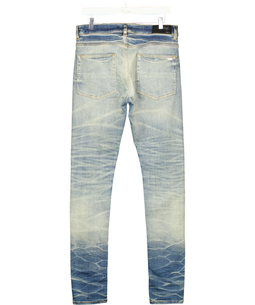 Amiri light blue MX1, size W31 — back
