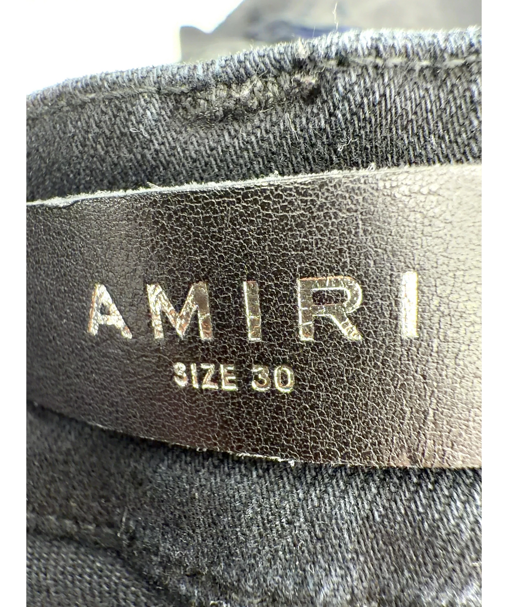 Amiri Black Colour, size W30 — detail
