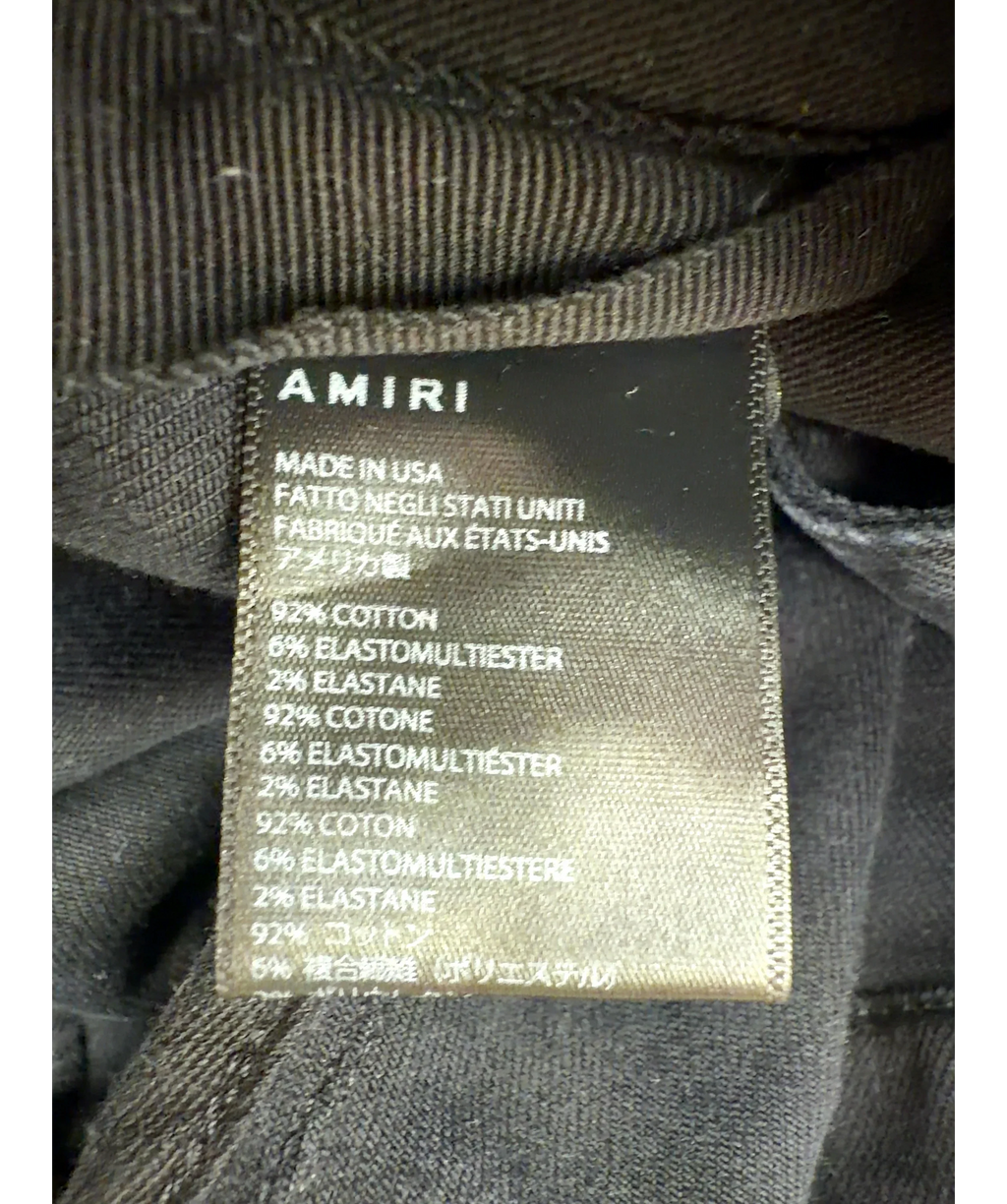 Amiri Black Colour, size W30 — label