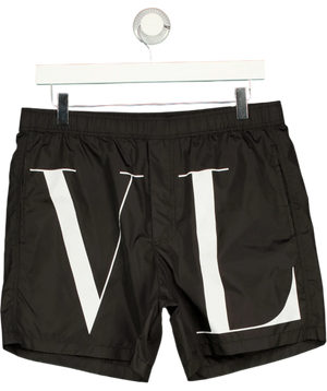 Valentino VLTN Print Swim Shorts Black  W30
