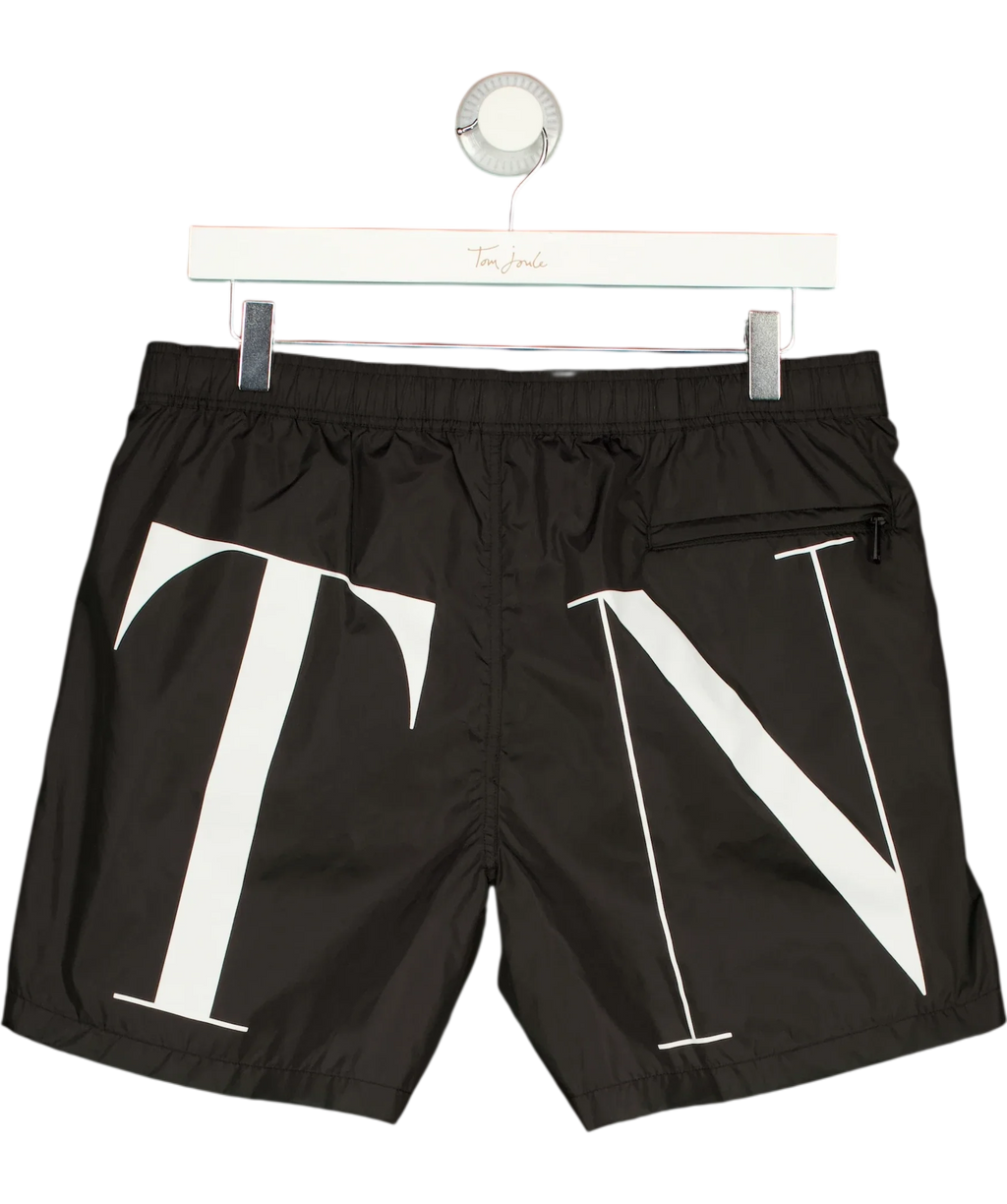 Valentino Black VLTN Print Swim Shorts, size W30 — back