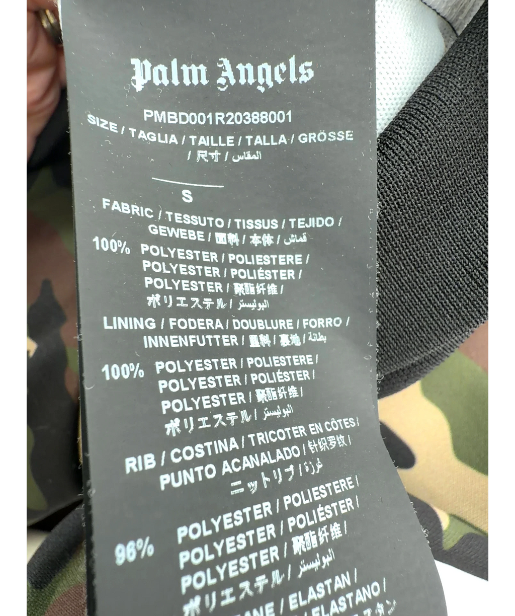 Palm Angels Green Colour, size UK S — label