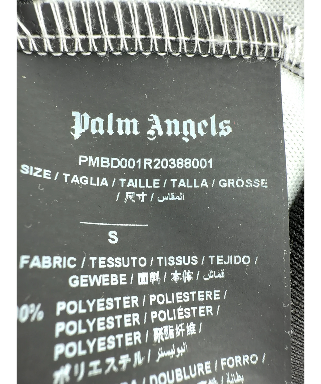 Palm Angels Green Colour, size UK S — care label