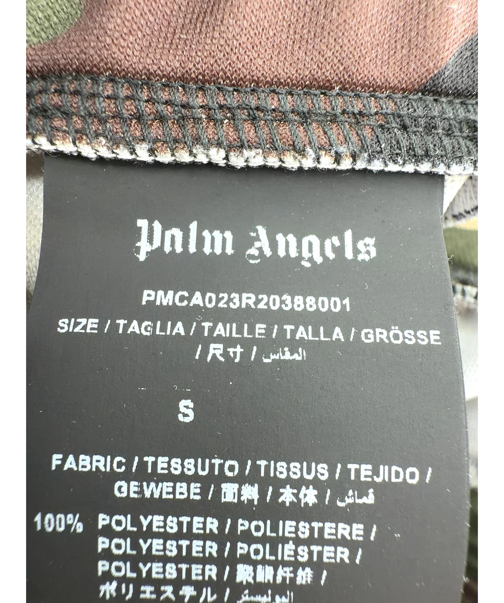 Palm Angels Green Colour, size UK S — fabric detail