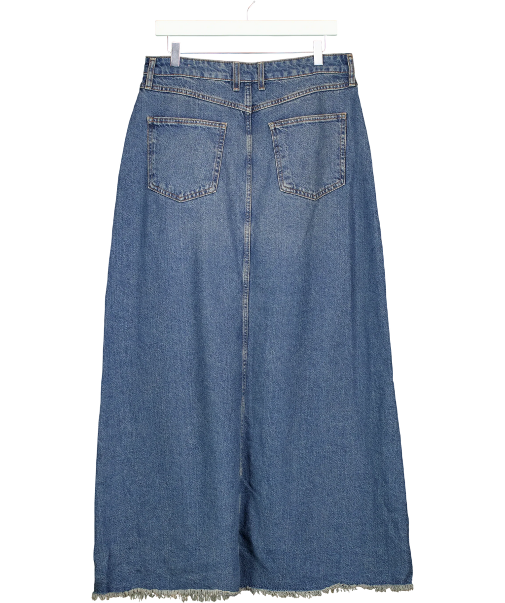 Free People Blue Colour, size UK 12 — back
