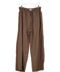 ROWIE Brown Gabe Lounge Pants, size UK L — front