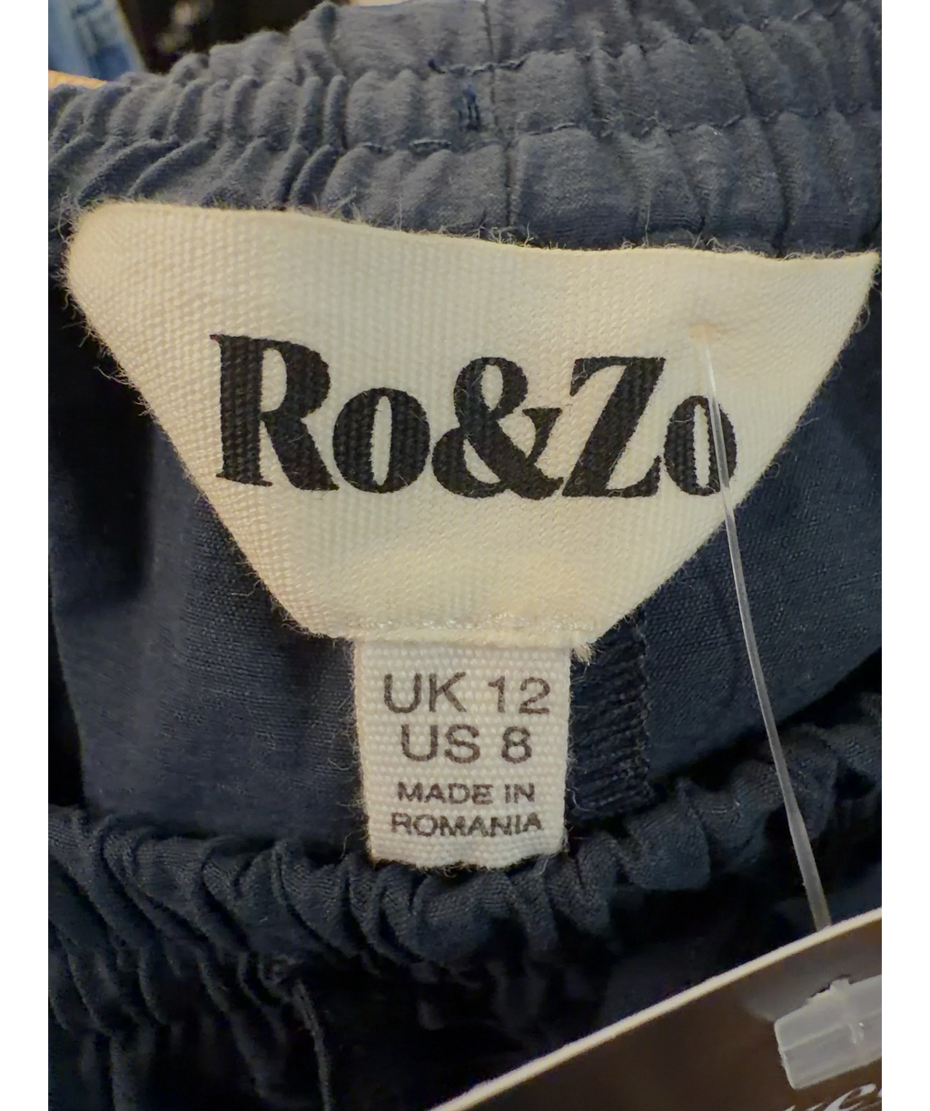 RO&ZO navy Colour, size UK 12 — detail