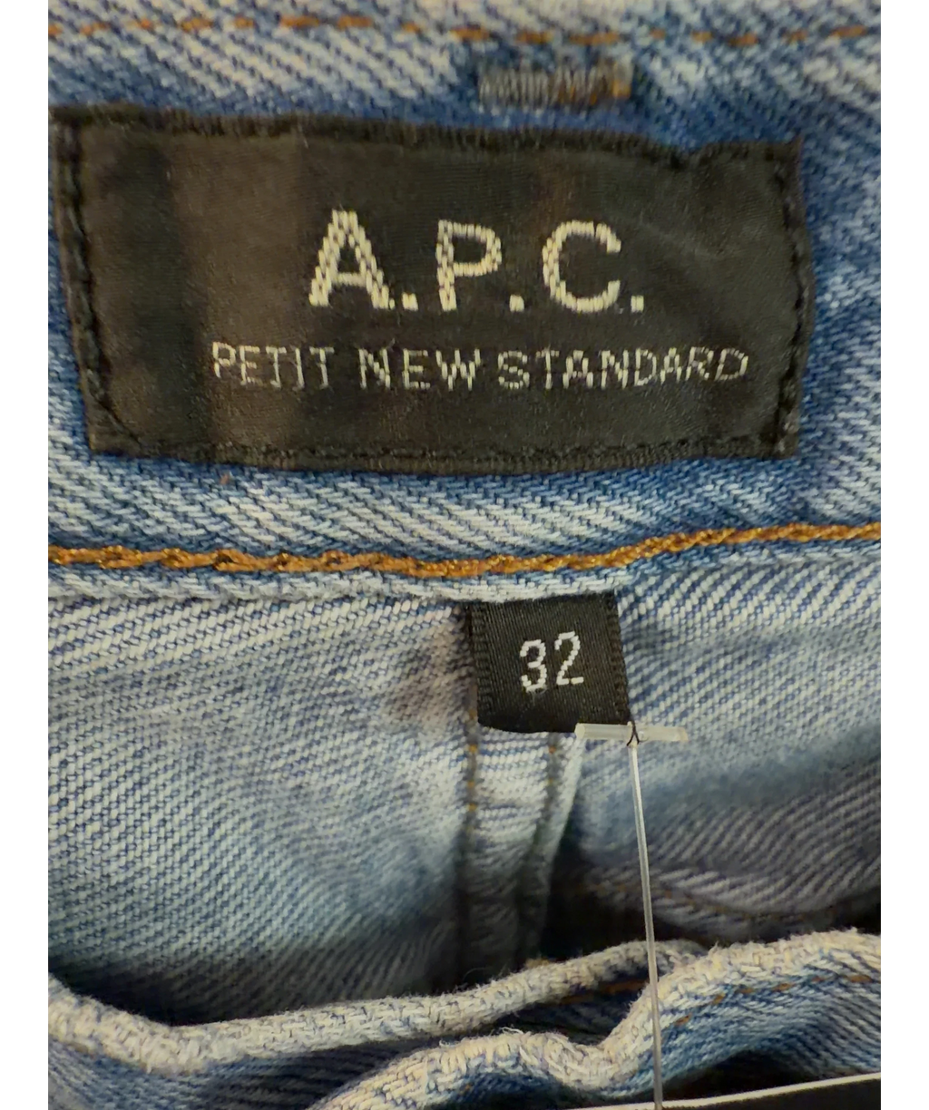 A.P.C. Blue Colour, size W32 — detail