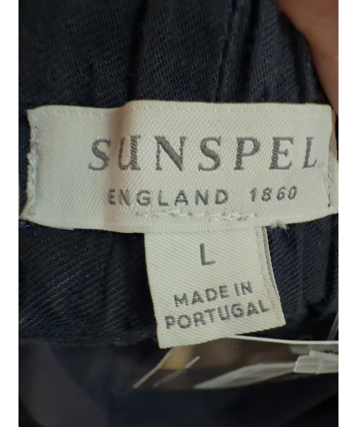 SUNSPEL navy Colour, size UK L — care label