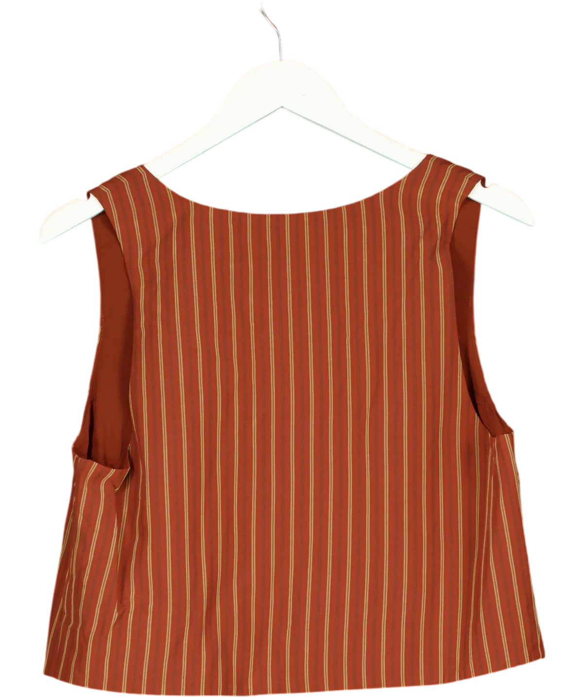 Sézane rust BLOUSE SADIO, size UK 14 — back