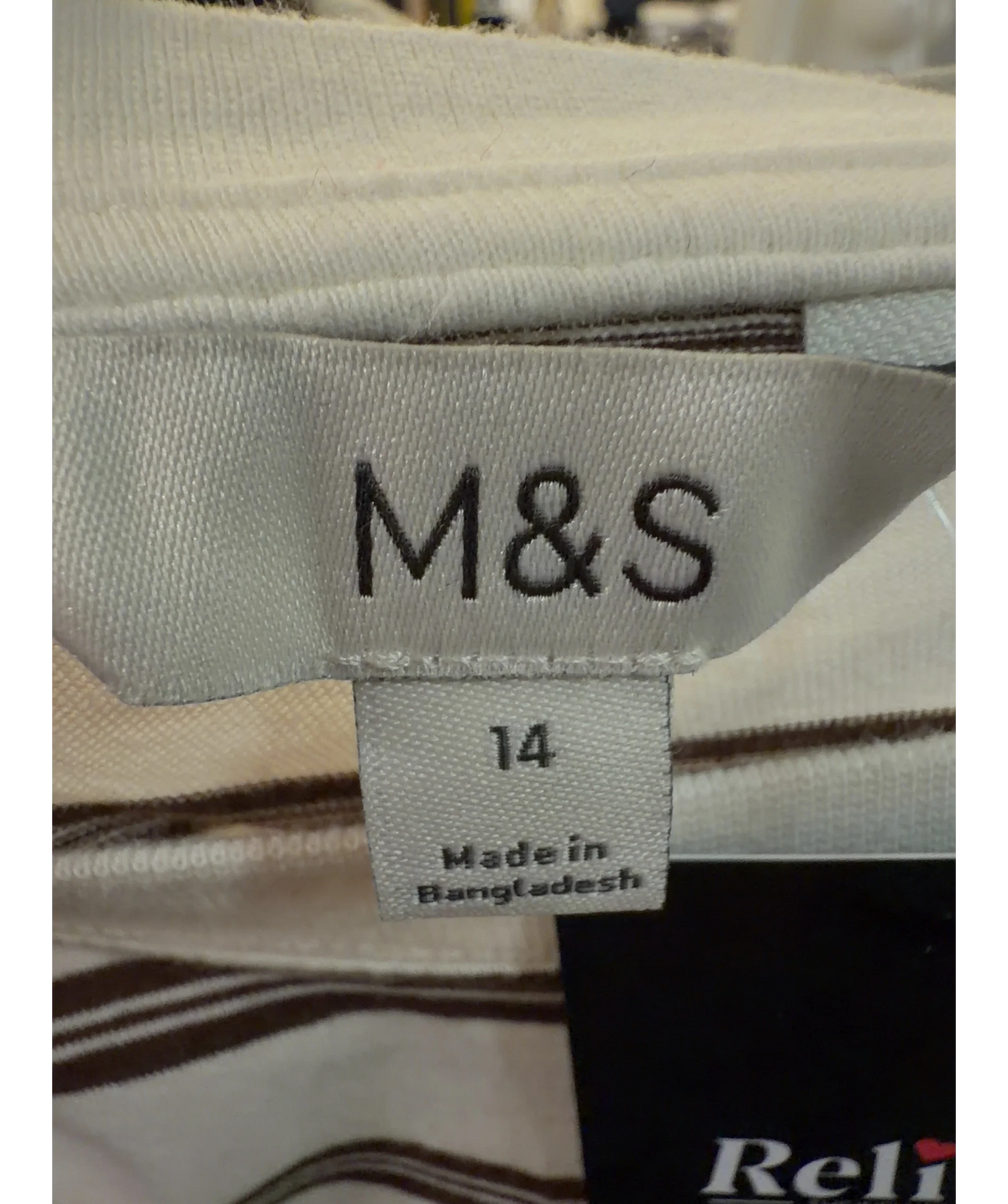 M&S white Colour, size UK 14 — detail