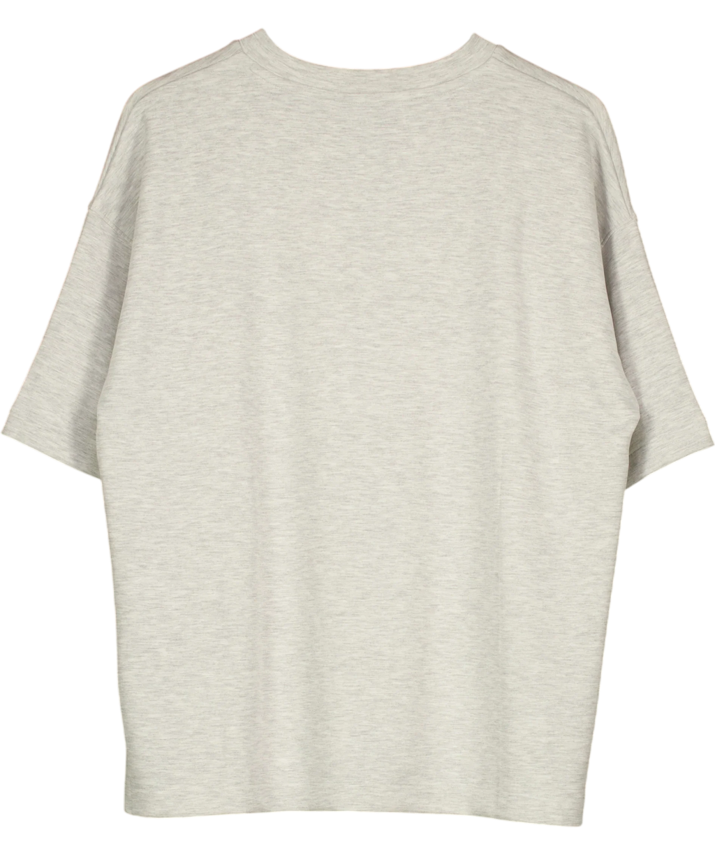 Sweaty Betty Grey Sand Wash CloudWeight Tee, size UK L — back