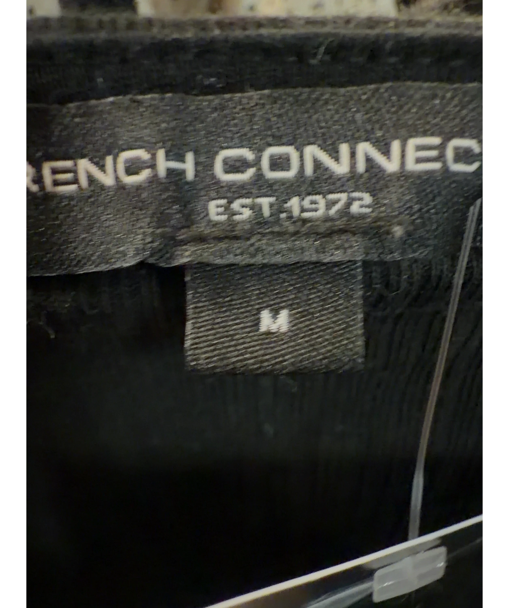 French Connection Black Colour, size UK M — care label