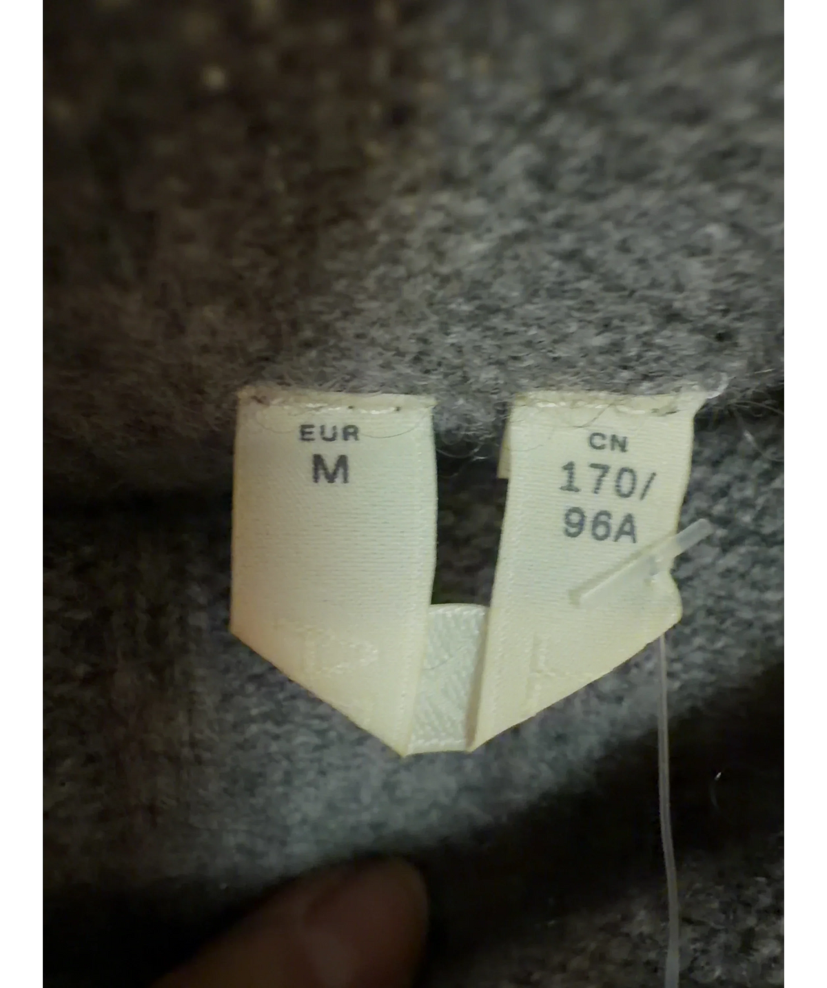 ARKET Grey Colour, size UK M — care label