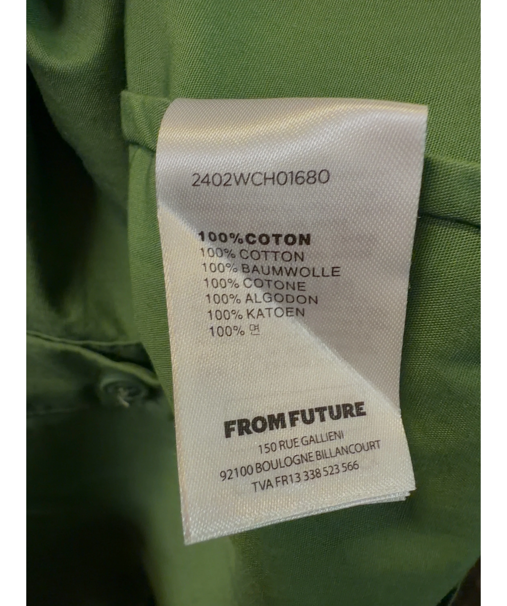 FROM FUTURE Green Colour, size UK 10 — label
