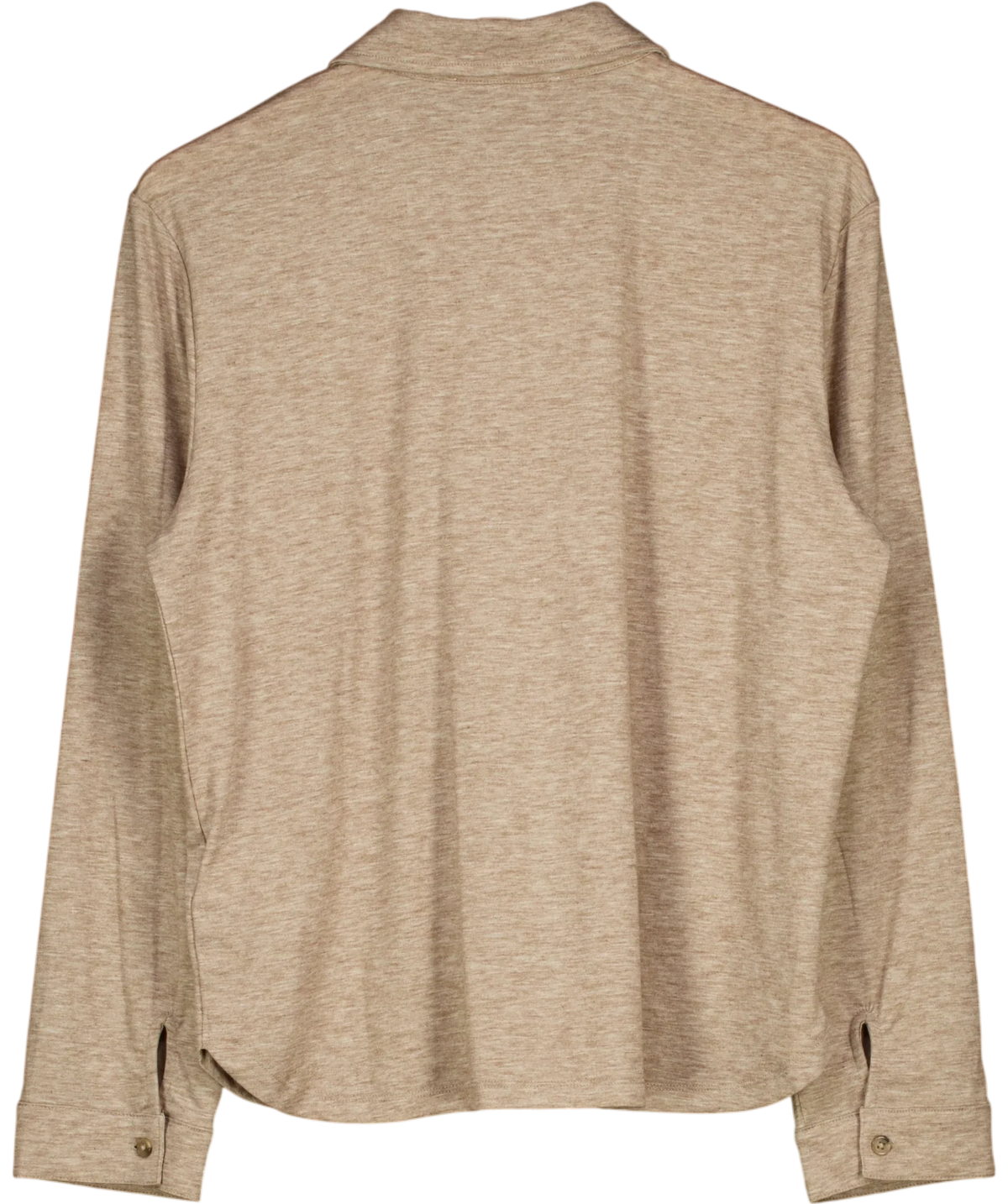 Gerard Darel Beige Jersey Shirt, size UK 12 — back