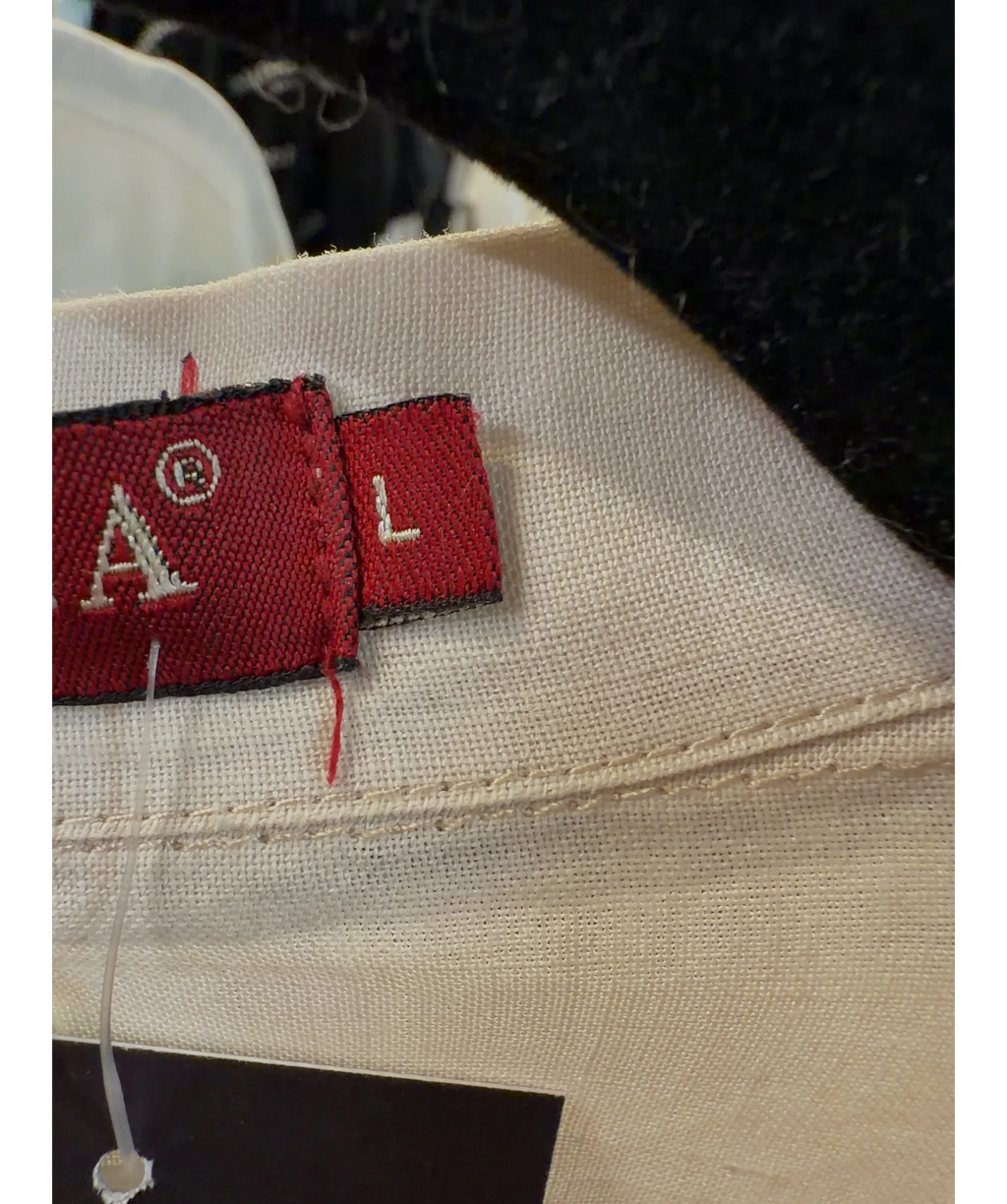 Bellina Beige blazer, size UK L — care label
