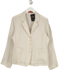 Bellina Beige blazer, size UK L — front