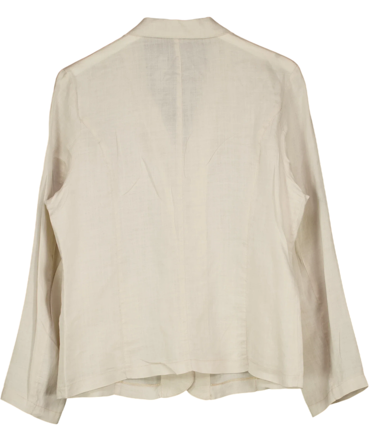 Bellina Beige blazer, size UK L — back