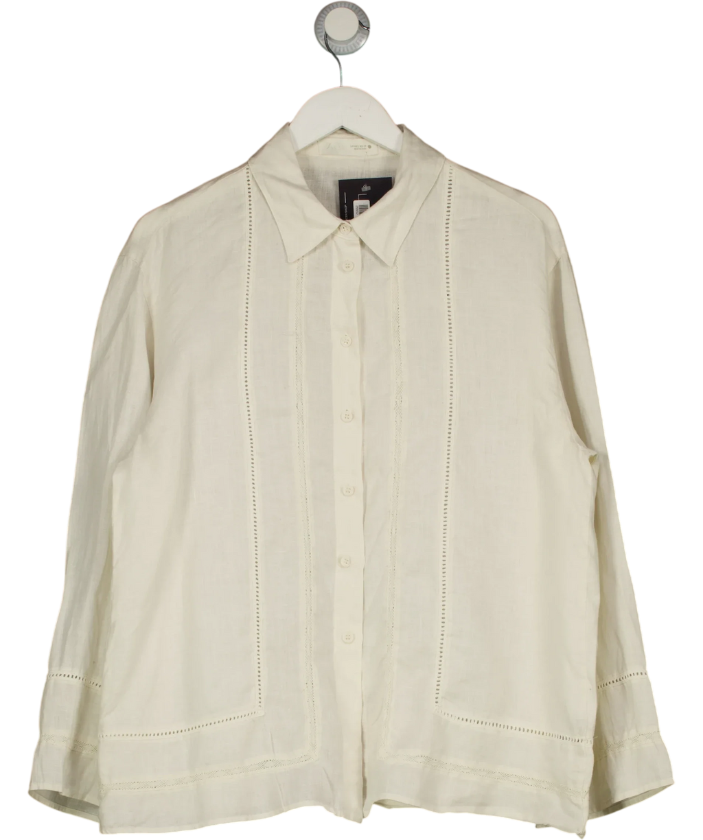 ZARA White Colour, size UK L — front