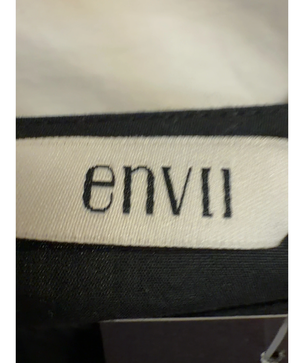 envii Black ENMARGUERITE TOP, size UK S — detail