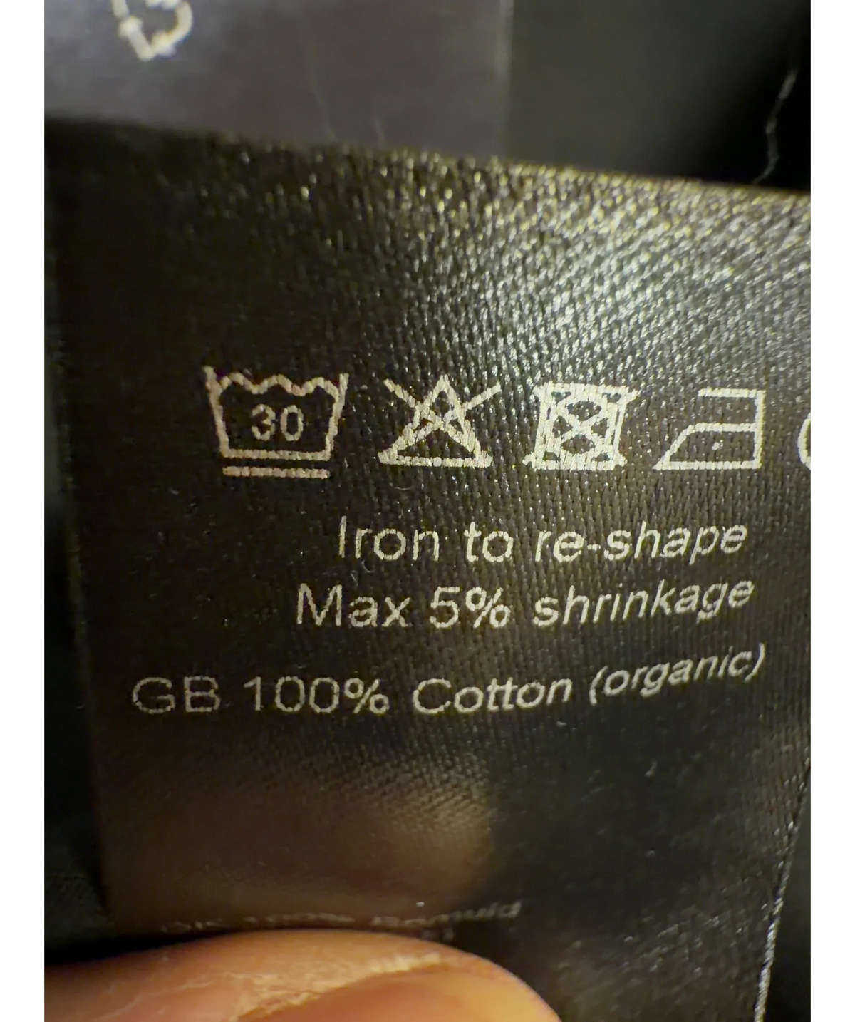 envii Black ENMARGUERITE TOP, size UK S — label