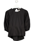envii Black ENMARGUERITE TOP, size UK S — front