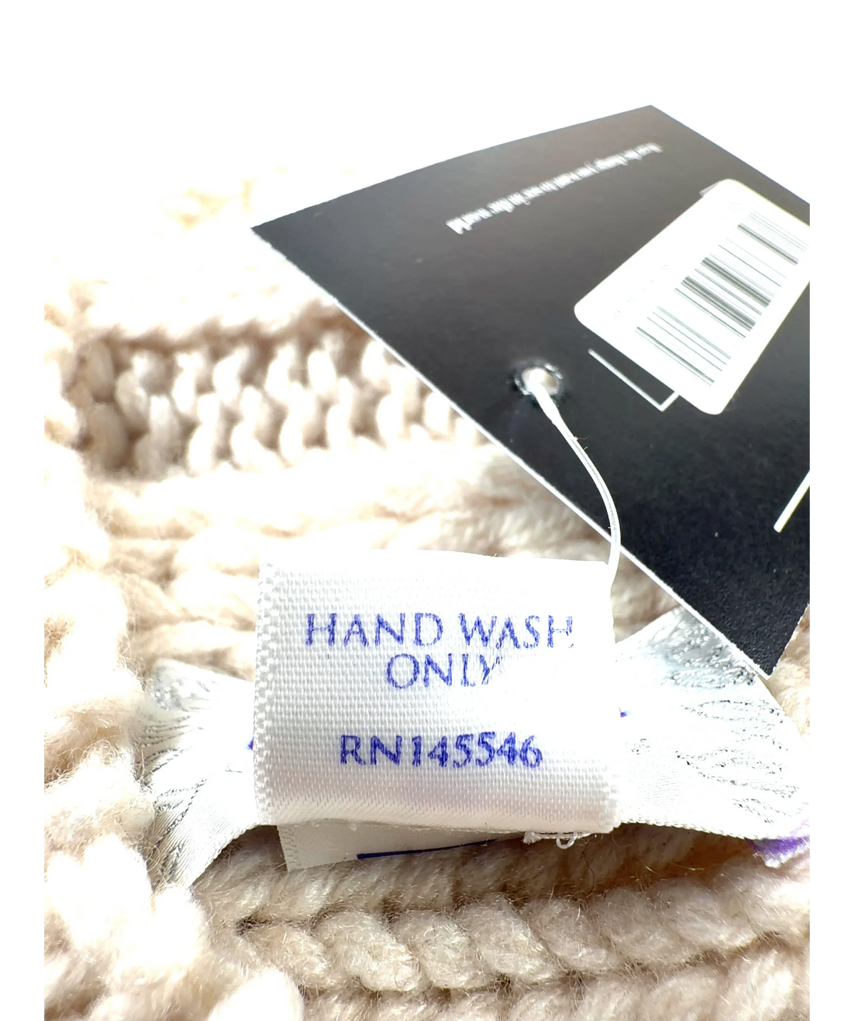 Brora Cream Colour — label
