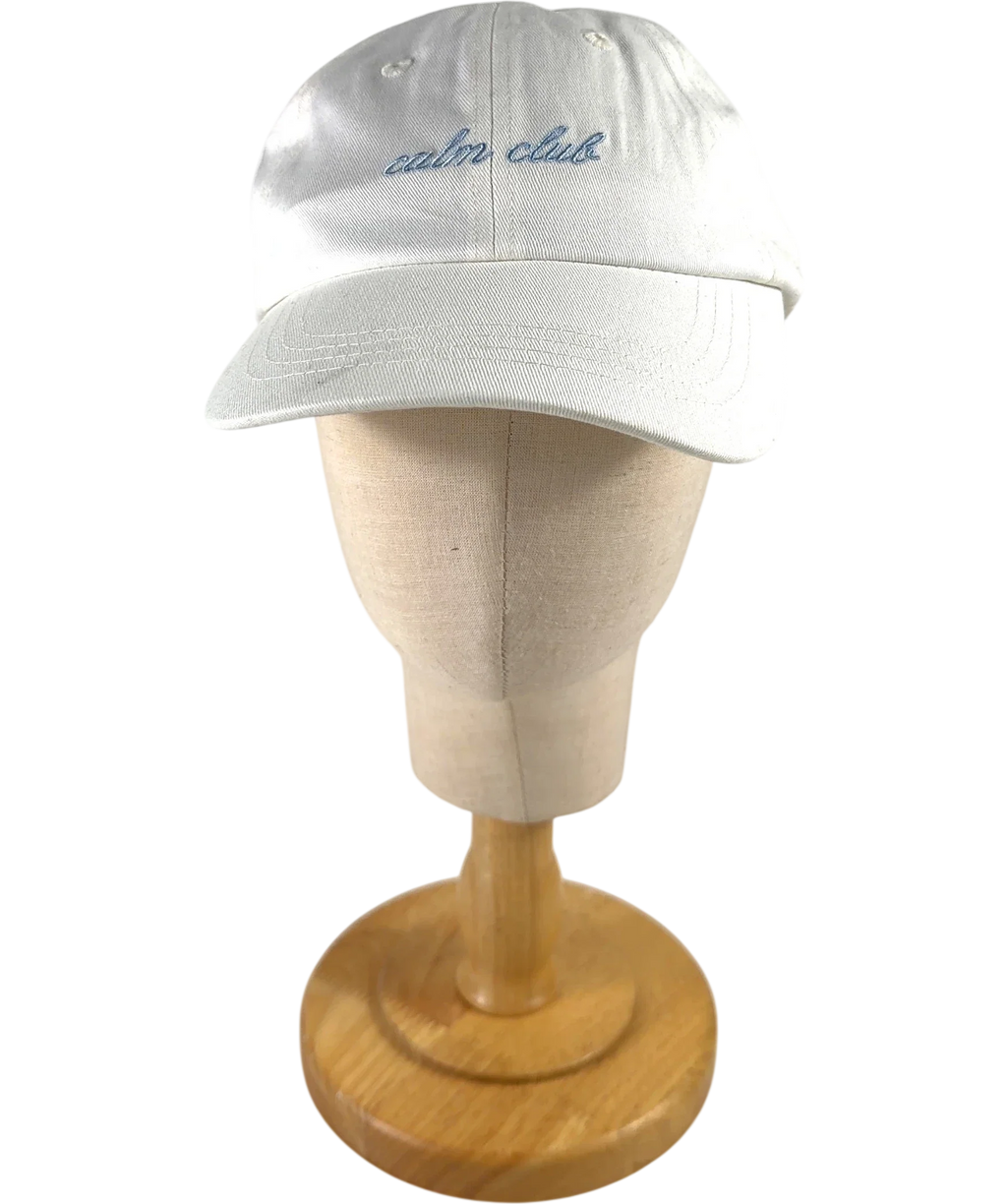 Trip White Calm Club / Stone Vintage Cap — front