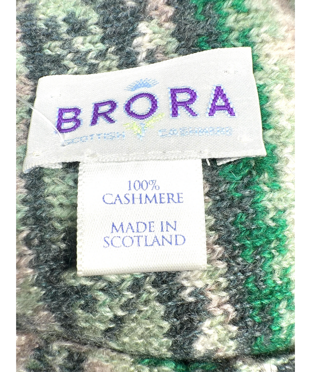 Brora Green Colour — label