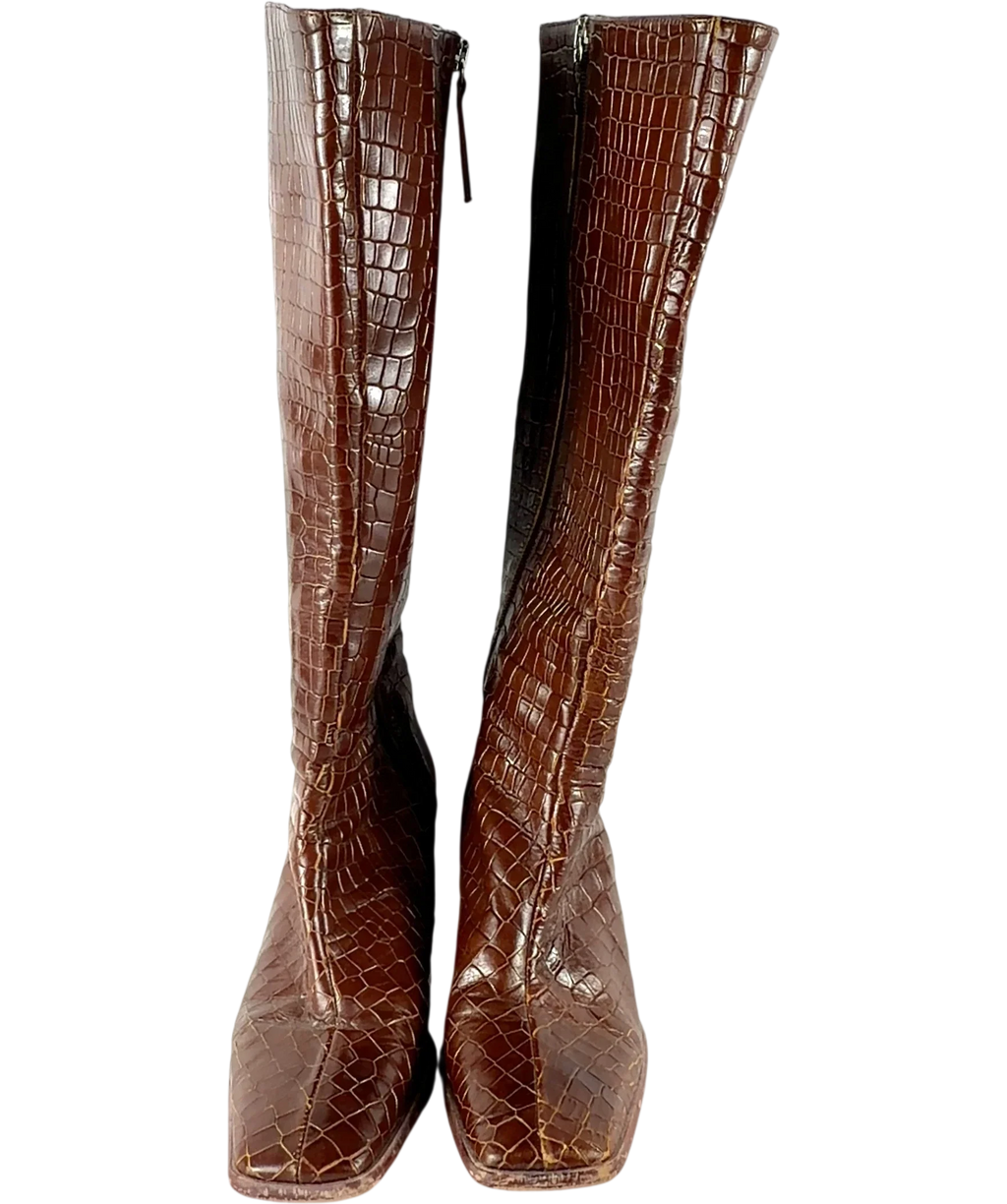 alohas Brown Colour, size UK 6 EU 39 👠 — detail