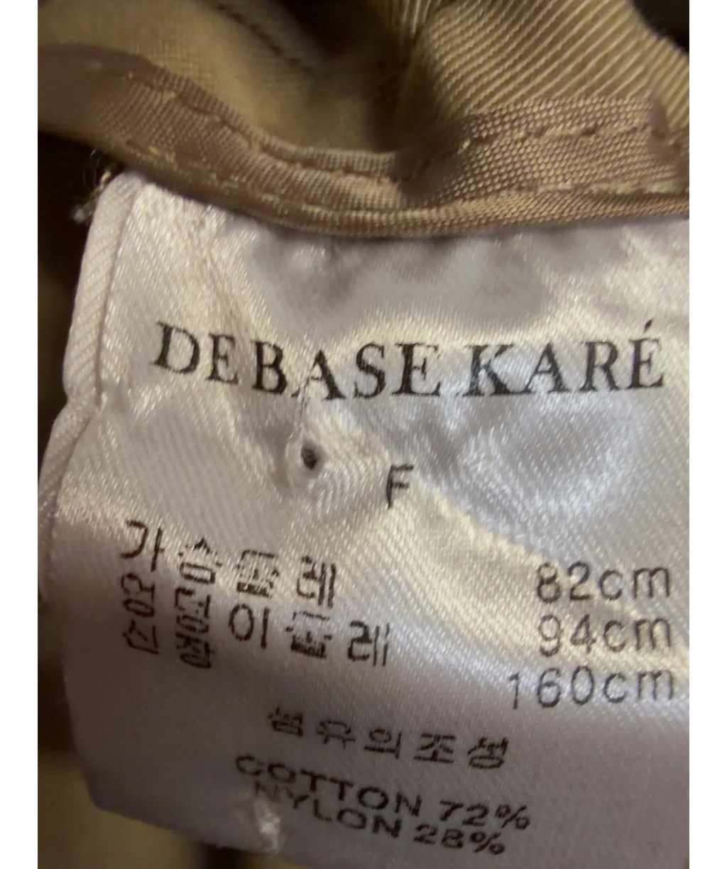 DE BASE KARÉ Beige Colour — care label