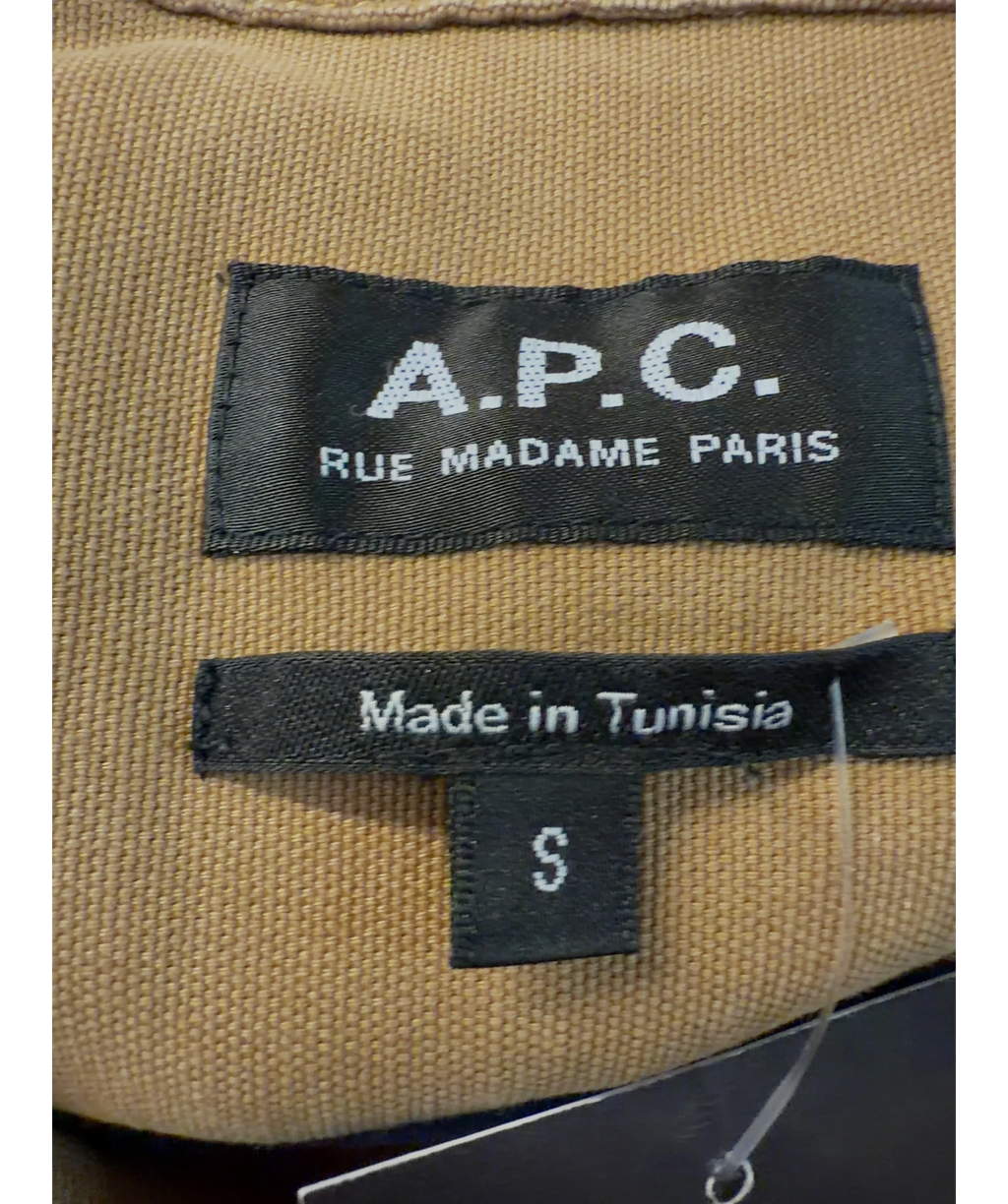 A.P.C. tan Colour, size UK S — detail
