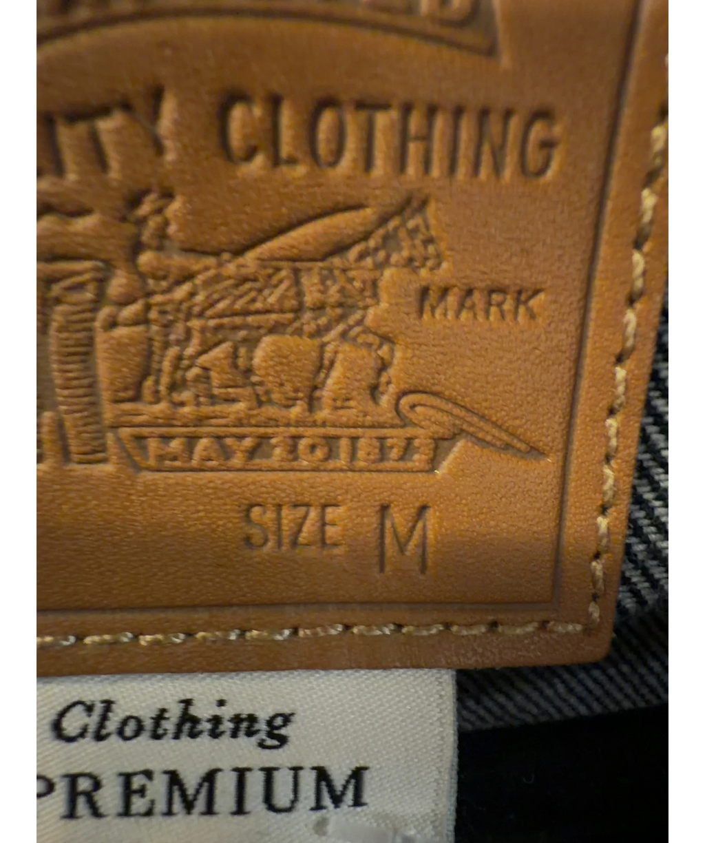 levis dark blue Colour, size UK M — care label