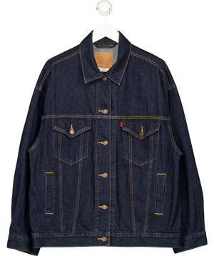 Levis Dark Blue Denim Jacket UK M