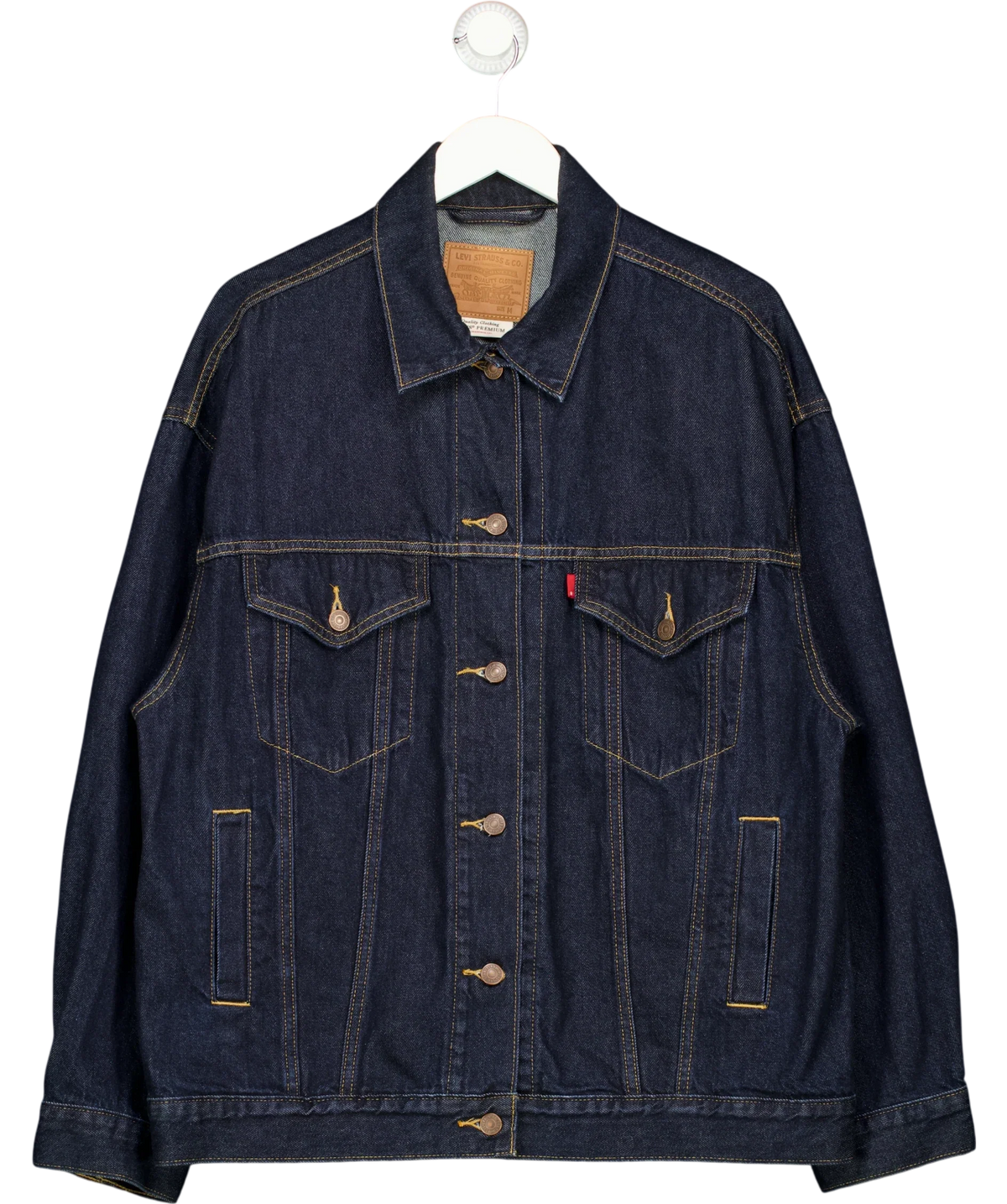 levis dark blue Colour, size UK M — front