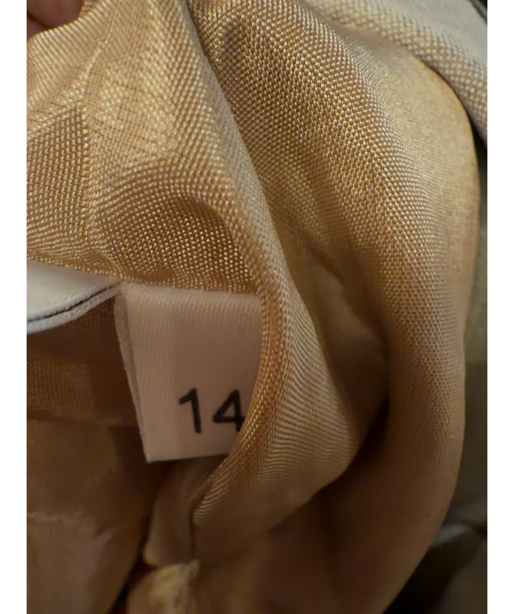 Giorgio Sant'Angelo Beige Colour, size UK 14 — care label