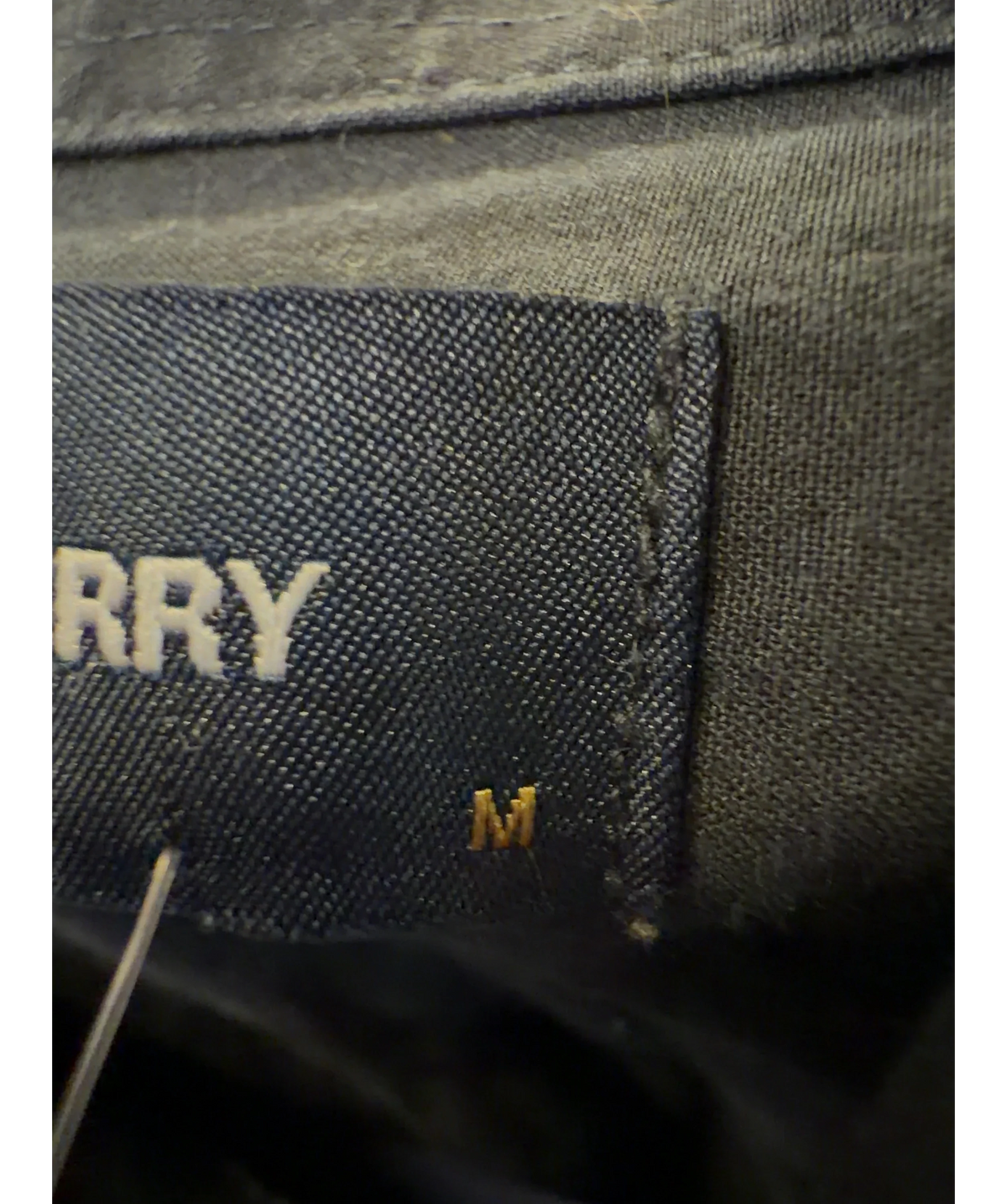 Fred Perry navy Colour, size UK M — care label