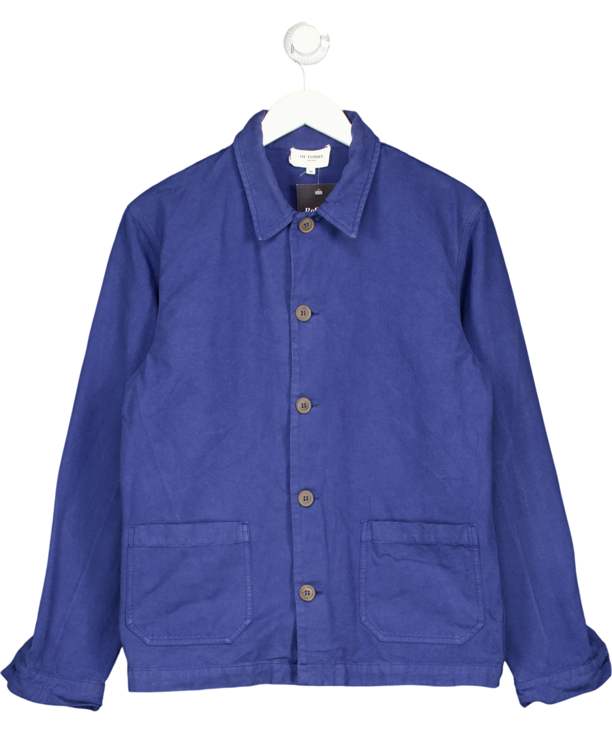 Octobre Éditions Blue Colour, size UK M — front