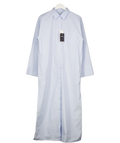 ARKET Blue Cotton Shirt Dress, size UK S — front